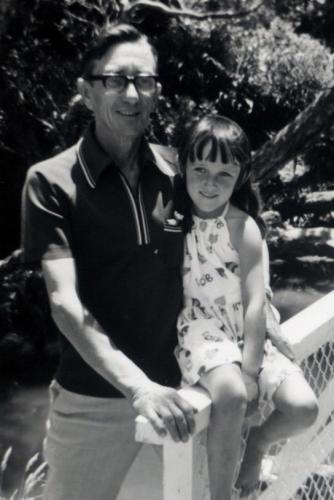 Dad & Kirsty at Mathesons Bay